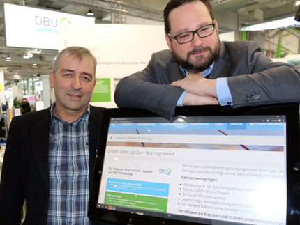 Digital Umweltprobleme lösen: DBU stützt grüne Start-ups