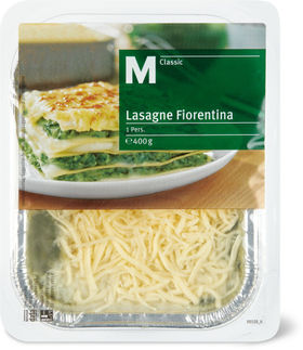 Die Migros ruft M-Classic Lasagne Fiorentina zurück