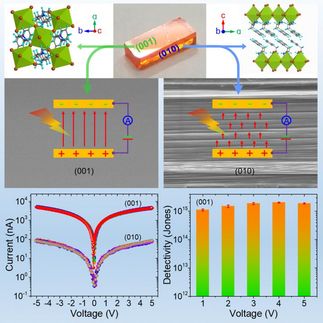 Nueva técnica prepara cristales individuales de perovskita 2D para la más alta fotodetectividad