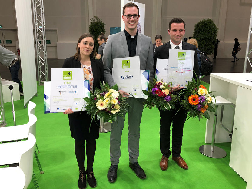 Forschungszentrum Jülich gewinnt ersten LABVOLUTION AWARD - Zeit und Kosten im Labor sparen – Effizienz und Nachhaltigkeit steigern