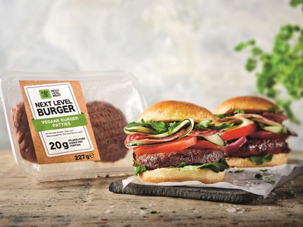 Pflanzenbasiertes Pattie