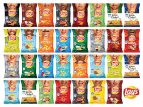 Lay's presenta más de 60 nuevas bolsas de papas fritas en una campaña