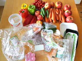 Obst und Gemüse im Supermarkt – zwei Drittel in Plastik verpackt
