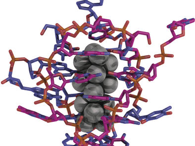 Eingewickelte Silber-Häufchen - Kristallstruktur eines durch DNA stabilisierten Silber-Nanoclusters aufgeklärt