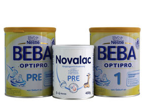Krebsverdächtige Mineralöl-Rückstände in Säuglingsmilch von Nestlé und Novalac