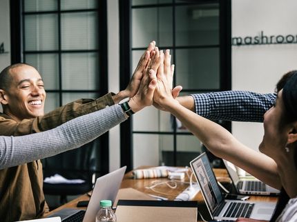 Gute Laune bei den deutschen Startups