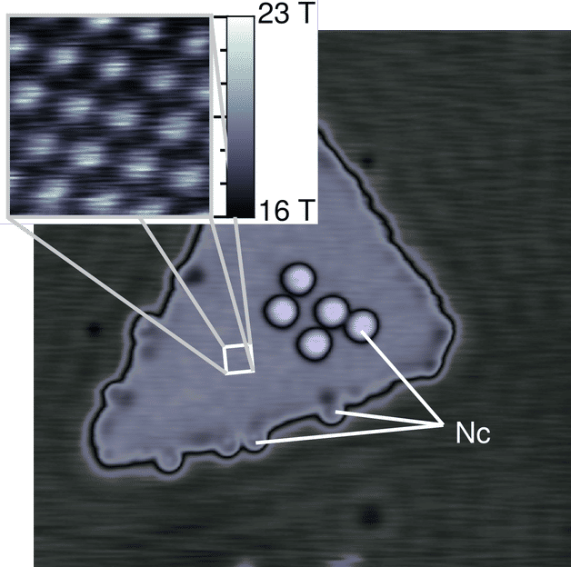 Rastertunnelmikroskop zeigt Magnetismus in atomarer Auflösung - Sensor-Molekül an der Spitze macht magnetische Momente in beispielloser räumlicher Auflösung sichtbar