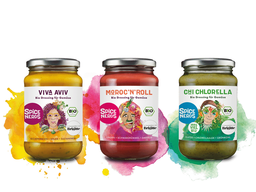 SpiceNerds launcht drei neue Dressings für Gemüse