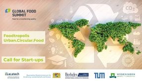 Jetzt als Start-up für den Global Food Summit Publikums-Award 2020 bewerben