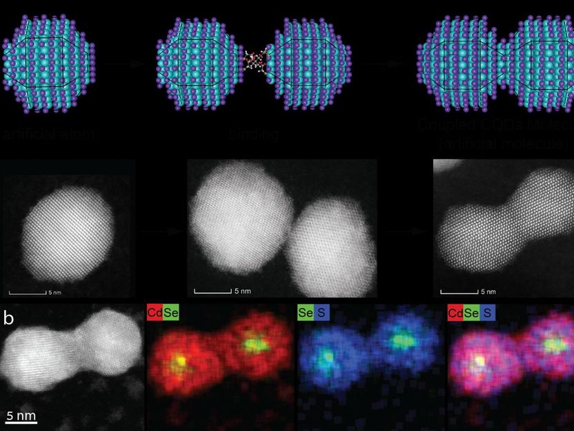 Get ready for a new periodic table - Researchers at Hebrew University combine quantum dot 'atoms' and create new 'molecules'