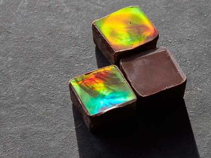 Haciendo que el chocolate sea colorido