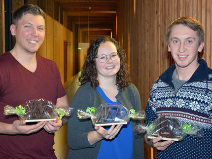 Das bestplatzierte Team (v.l.): Johannes Brandl, Kristina Jahnel und Josef Singer.