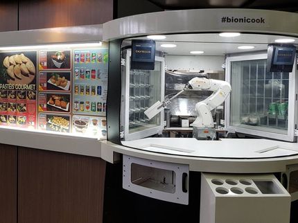 Der wahrscheinlich erste Fast-Food-Roboter-Automat der Welt