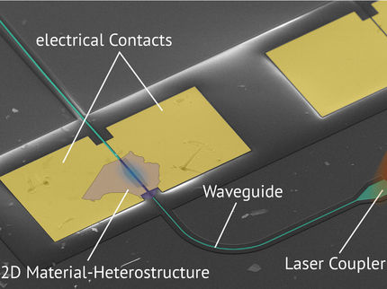 Un rápido detector de luz hecho de materiales bidimensionales