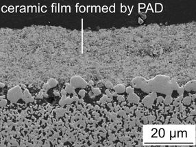Ceramic coatings for high-tech applications: New spraying method optimized