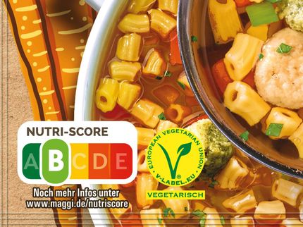 Maggi führt Nutri-Score bei ersten Produkten ein