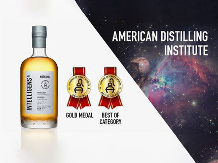 The world´s first whisky created by AI wins gold