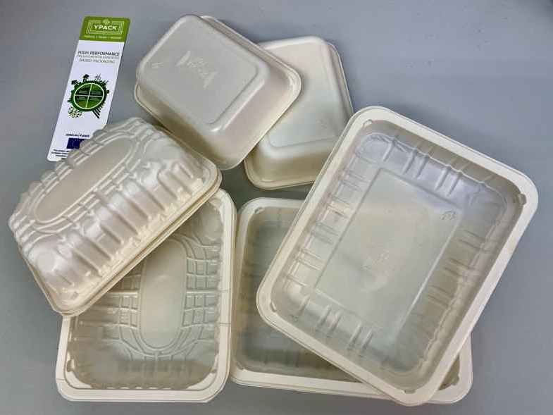 Bandejas de carne con material compostable - Plástico