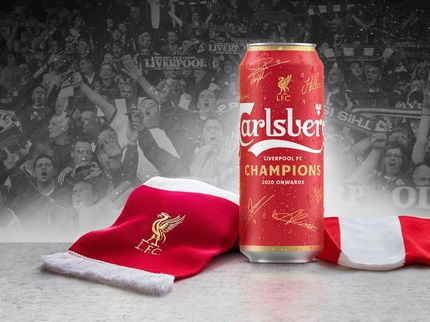 Carlsberg: limited edition champions cans