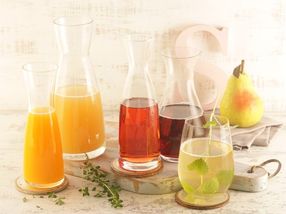 El nivel más alto de vitamina C con el consumo diario de un vaso de zumo de frutas