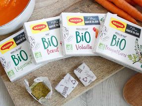 Nestlé launches Maggi organic bouillon cubes in recyclable paper wrapper