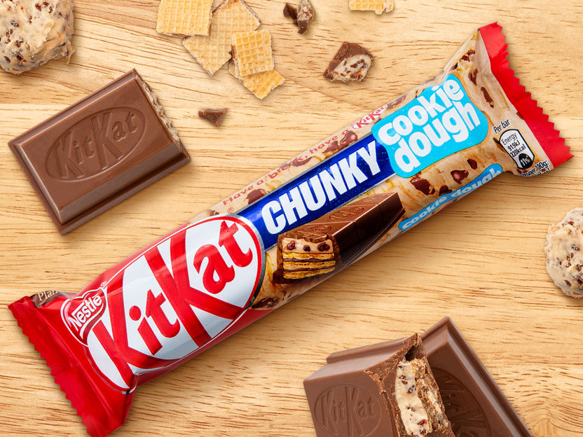 KitKat kriegt´s gebacken - Neue ChunKy-Sorte setzt auf Cookie Dough