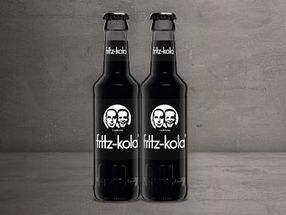 Returnable bottle for fritz-kola Brand