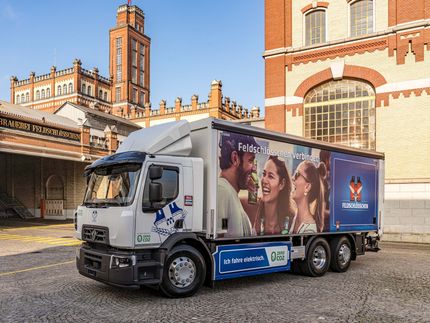 Feldschlösschen erhält den ersten von 20 neuen 26-Tonnen-Elektro-Lkw