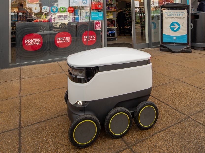 Rise of the robots as Co-op and Starship roll-out autonomous delivery  expansion - Co-op – the first UK retailer to use autonomous robot delivery  - has ambitions to use 300 of Starship's