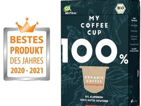 UniCaps gewinnt Auszeichnung für "Bestes Produkt des Jahres" in der Kategorie Kaffee