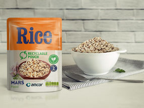 Mars Food & Amcor announce to launch recyclable microwavable rice pouch