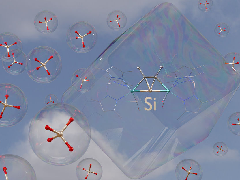 Chemiker synthetisieren „flache“ Silizium-Verbindungen - Molekulare Exoten sind ungewöhnlich stabil