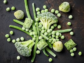 Besonders beliebt: Tiefkühlgemüse. Das beliebteste Gemüseprodukt aus der Tiefkühltruhe - der Rahm-Spinat - feiert dieses Jahr seinen 60. Geburtstag.