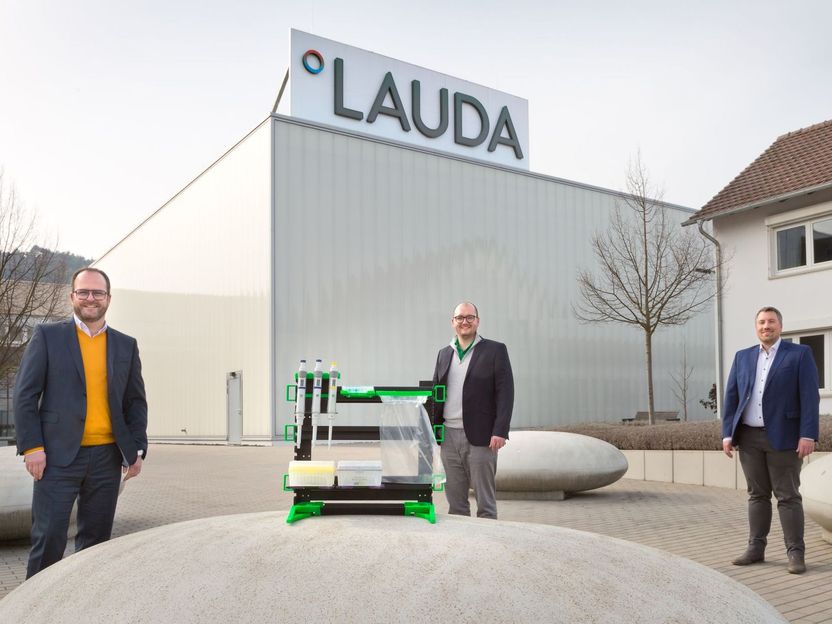 Lab supplies out of the 3D printer - LAUDA invests in Better Basics start-up