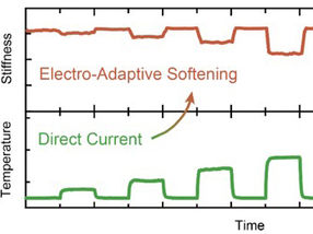 Hauchdünnes Nanopapier wechselt auf Knopfdruck von fest zu weich
