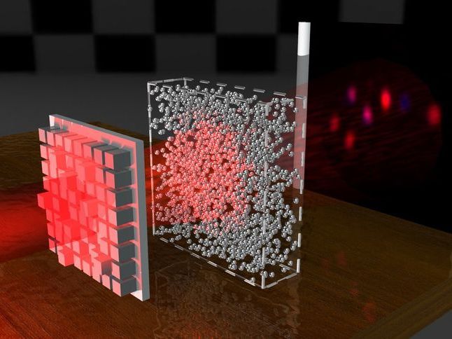 Der unverwüstliche Lichtstrahl - Spezielle Lichtwellen können selbst undurchsichtige Materialien so durchdringen als wäre das Material gar nicht vorhanden