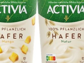 Activia 100 % Pflanzlich Hafer