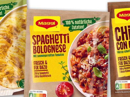 Neuer Auftritt der Maggi Fix