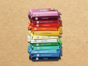 Square. Practical. Good. And made by a climate-neutral company: The colorful Ritter Sport squares.