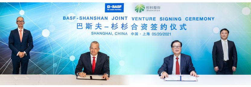 BASF gains access to Chinese CAM market - BASF and Shanshan to form a joint venture serving the largest battery materials market, China