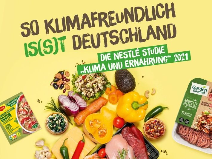 Nestlé Studie 2021 "So klimafreundlich is(s)t Deutschland" - Drei Viertel der Verbraucher:innen wollen Klimalabel bei Lebensmitteln