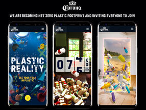 Corona: Die erste globale Getränkemarke weltweit mit „Net Zero Plastic Footprint“