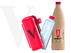 Nestlé desarrolla dos nuevas innovaciones de envasado para las botellas de agua mineral natural Vittel
