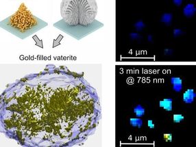 Los investigadores convirtieron la calcita transparente en oro artificial