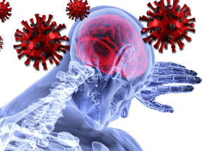 COVID-19 puede causar una inflamación grave en el cerebro