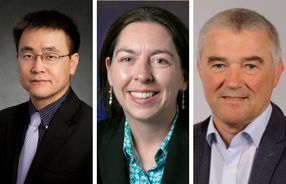 A new research project that aims to produce green hydrogen more efficiently brings together a multidisciplinary team comprising professors Hong Yang and Nicola Perry at the University of Illinois Urbana-Champaign and Professor Andreas Klein at the Technical University of Darmstadt.