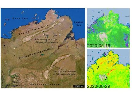 Thawing permafrost releases greenhouse gas from depth