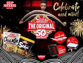 50 years of Nissin Cup Noodles