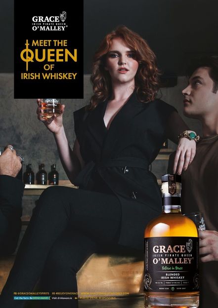 Whiskey ist weiblich - Neue Kampagne von Grace O'Malley