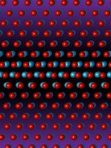 3-D Atomic Resolution Screw Dislocation